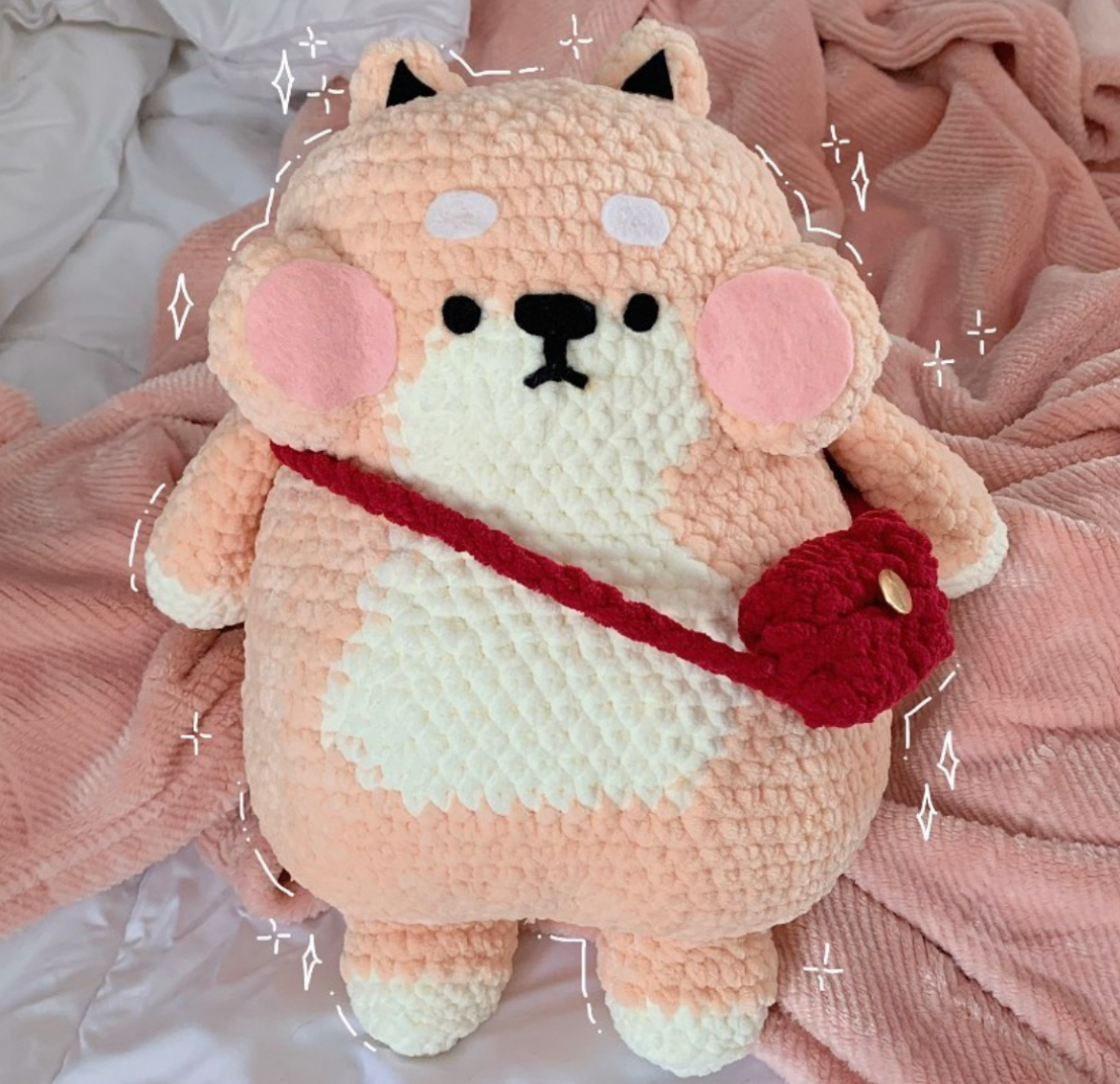 Yuta from Tonton Friends inspired jumbo plushie